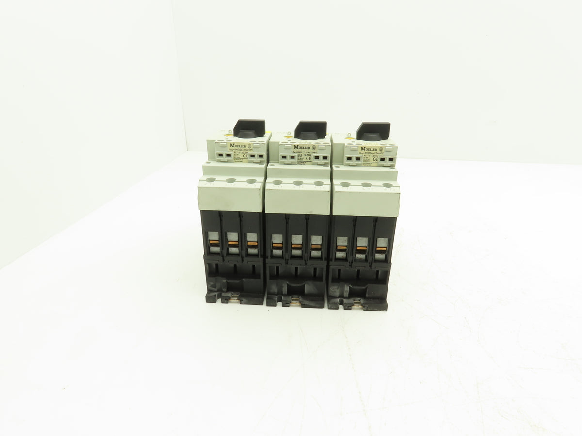 Moeller PKZM4-32 Motor Protector 25-32A 3-Pole Starter XTPR032DC1 Lot of 3