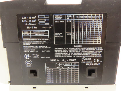 Moeller PKZM4-32 Motor Protector 25-32A 3-Pole Starter XTPR032DC1 Lot of 3