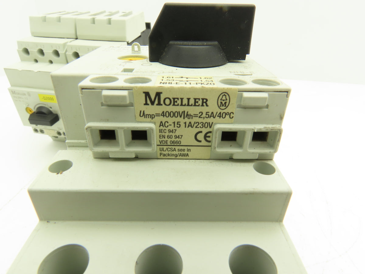 Moeller PKZM4-32 Motor Protector 25-32A 3-Pole Starter XTPR032DC1 Lot of 3