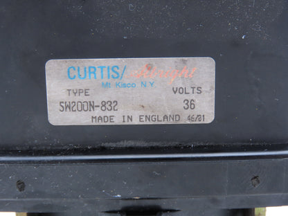 Curtis Albright SW200N-832 Electric Forklift DC Contactor Off Hyster E40HSD