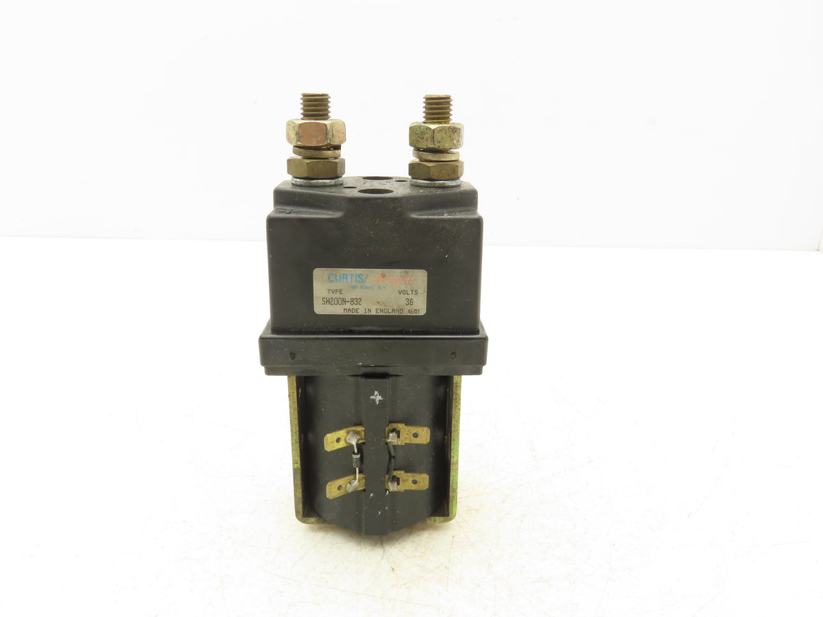 Curtis Albright SW200N-832 Electric Forklift DC Contactor Off Hyster E40HSD