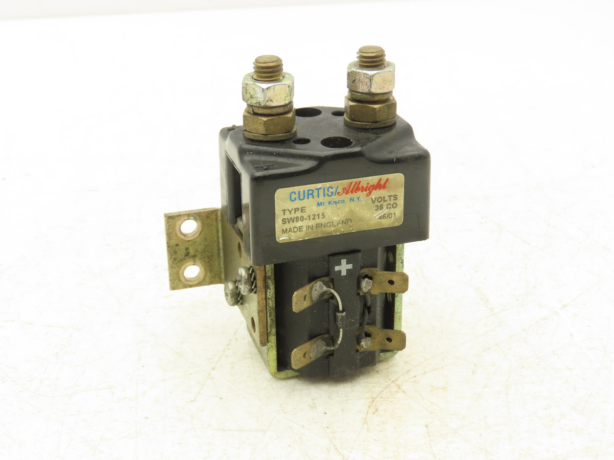 Curtis Albright SW80-1215 Electric Forklift DC Contactor Off Hyster E40HSD