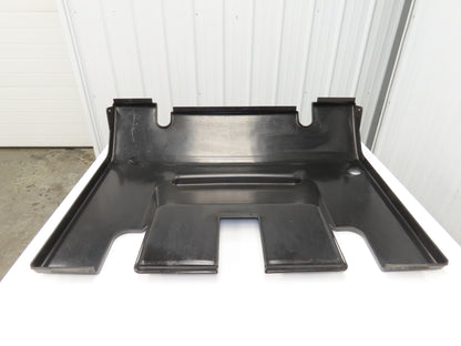 Hyster Hood Plastic Cover Removed From E40HSD Stand On Forklift