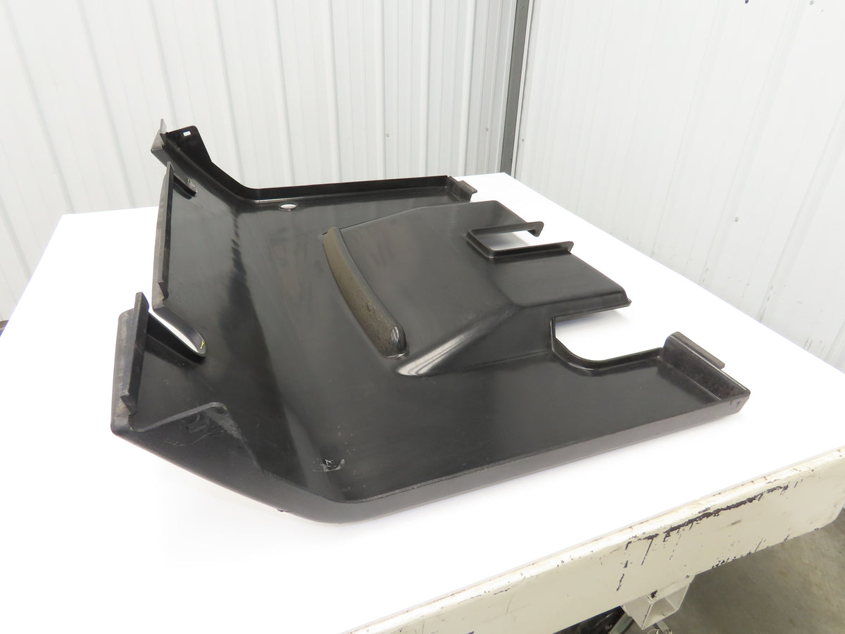 Hyster Hood Plastic Cover Removed From E40HSD Stand On Forklift