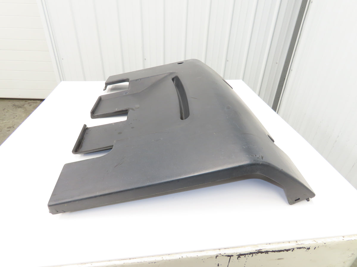 Hyster Hood Plastic Cover Removed From E40HSD Stand On Forklift