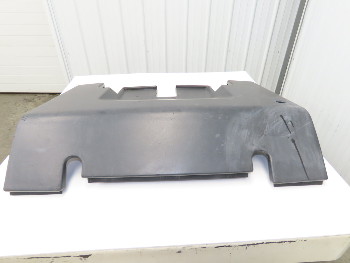 Hyster Hood Plastic Cover Removed From E40HSD Stand On Forklift