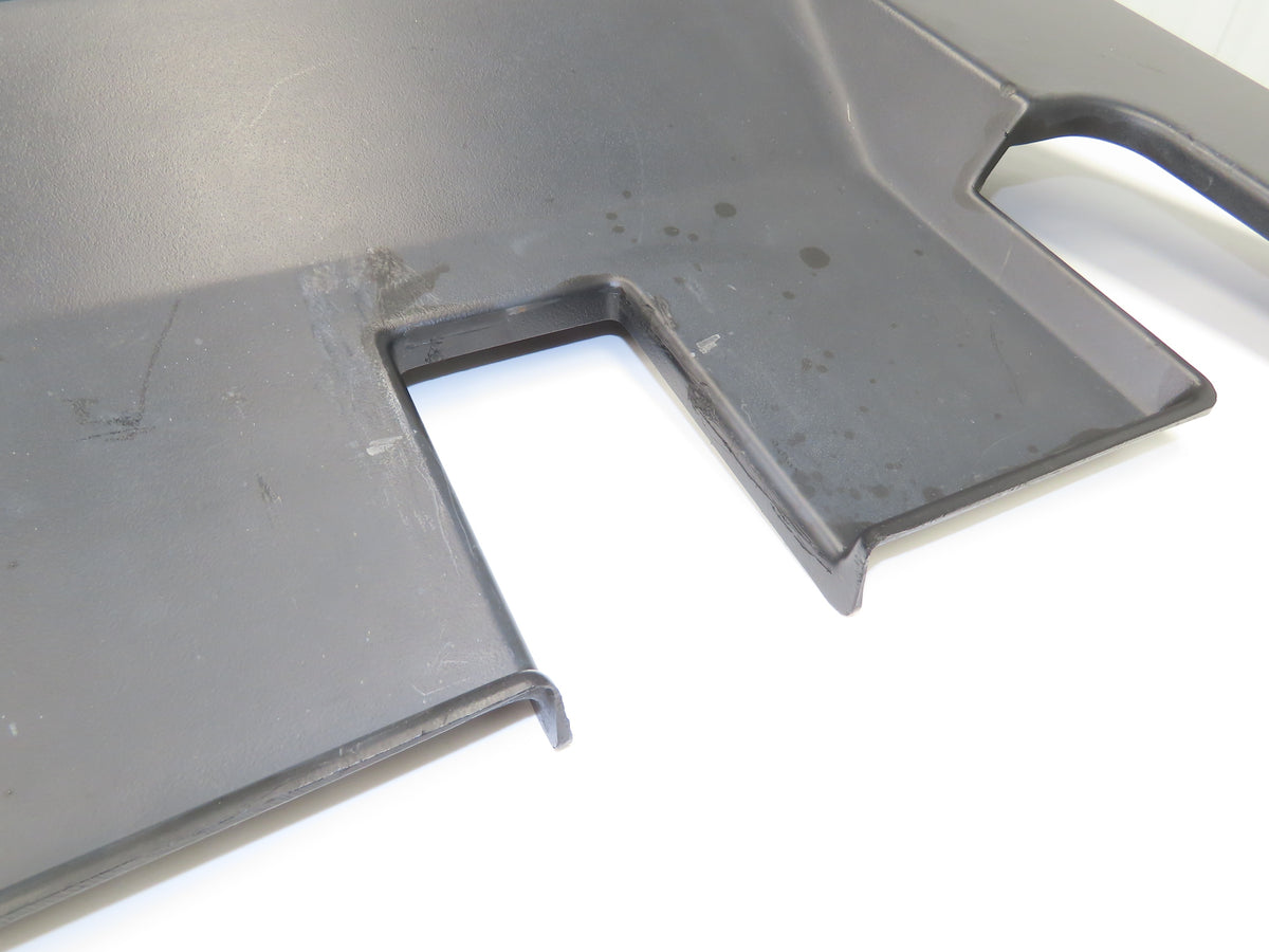Hyster Hood Plastic Cover Removed From E40HSD Stand On Forklift