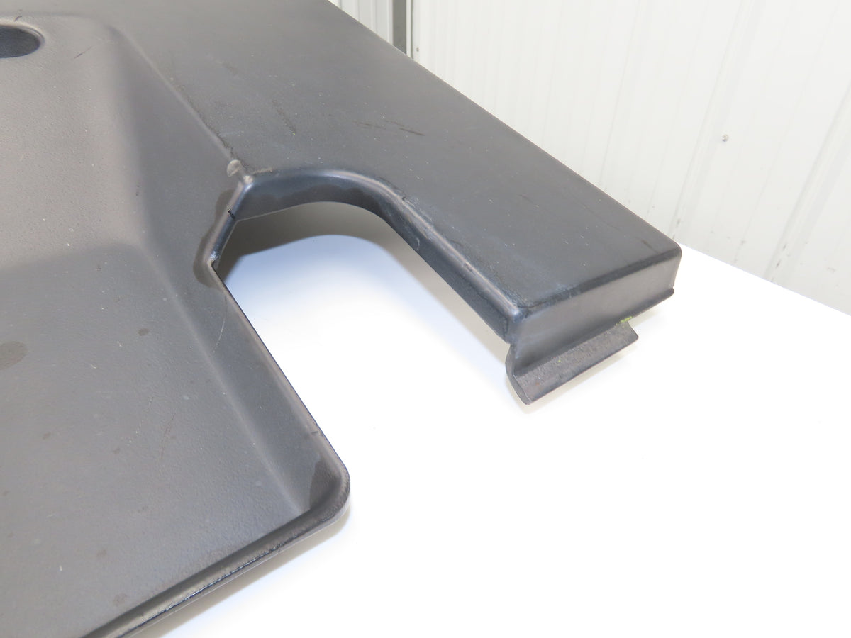 Hyster Hood Plastic Cover Removed From E40HSD Stand On Forklift