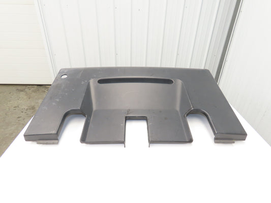Hyster Hood Plastic Cover Removed From E40HSD Stand On Forklift