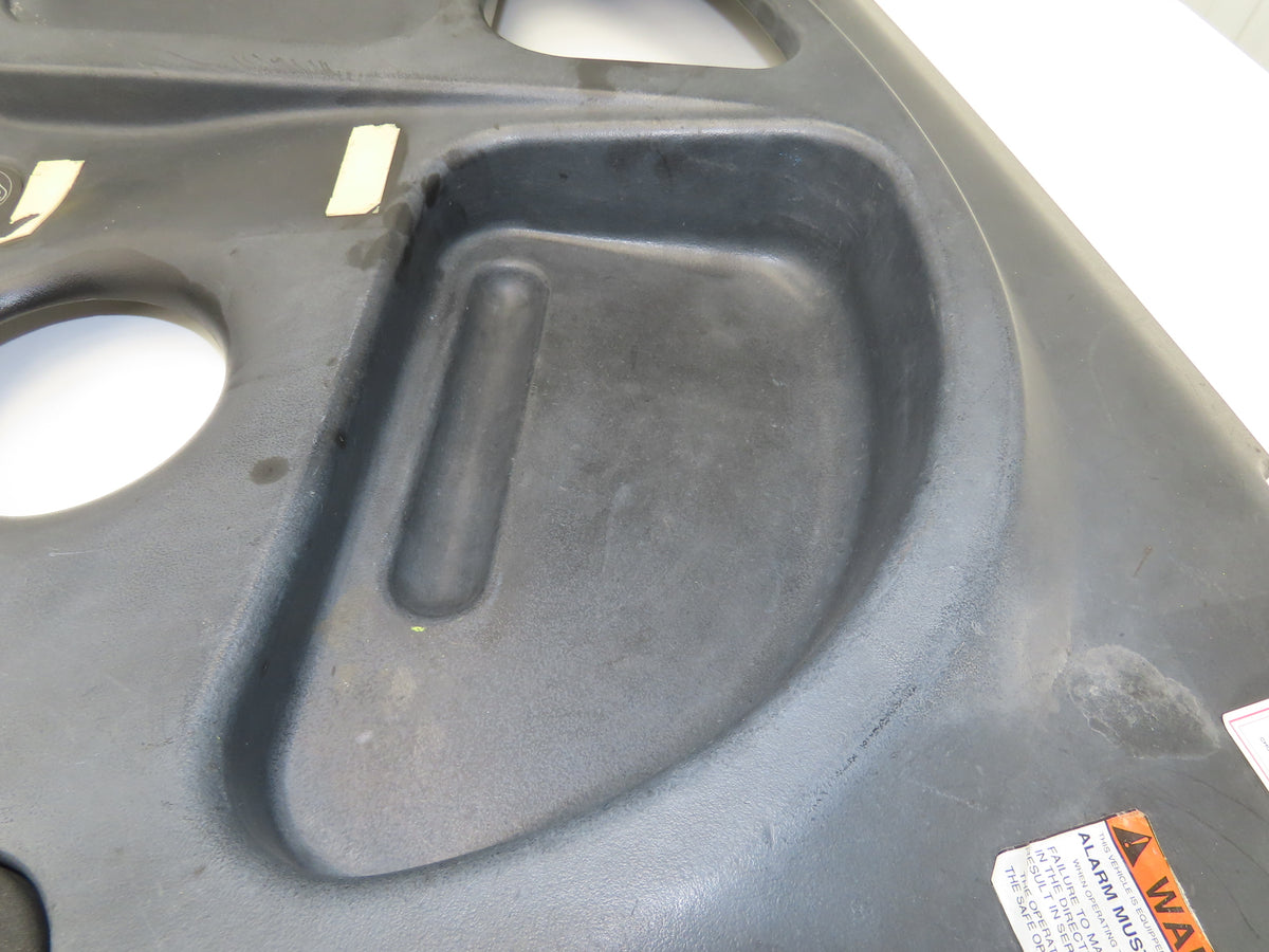 Hyster Operator Center Plastic Cover Removed From E40HSD Forklift