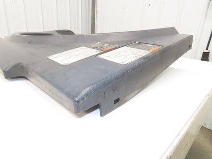 Hyster Operator Center Plastic Cover Removed From E40HSD Forklift