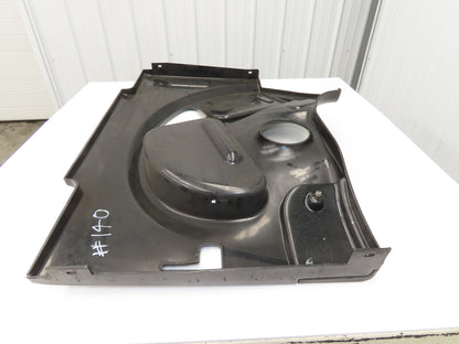 Hyster Operator Center Plastic Cover Removed From E40HSD Forklift