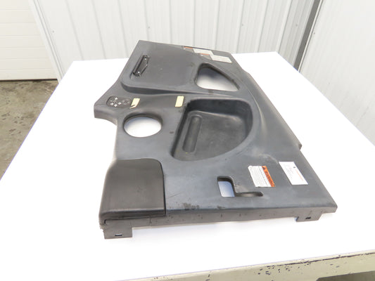 Hyster Operator Center Plastic Cover Removed From E40HSD Forklift
