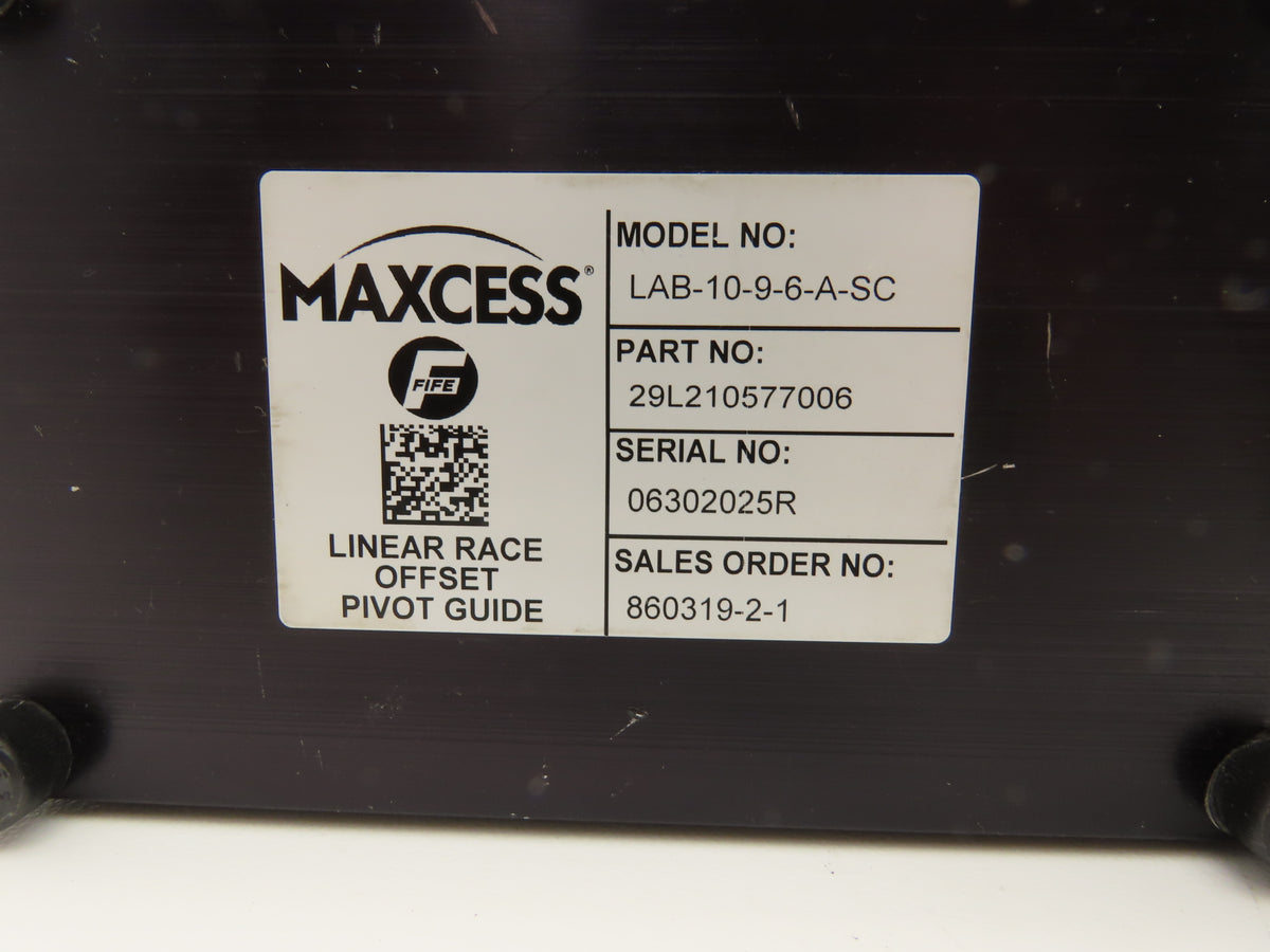 Maxcess LAB-10-9-6-A-SC Electromechanical Linear Actuator 30VDC Motor 6" Stroke