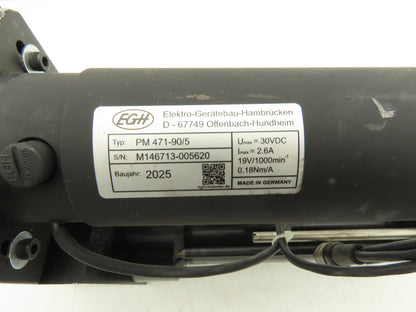 Maxcess LAB-10-9-6-A-SC Electromechanical Linear Actuator 30VDC Motor 6" Stroke