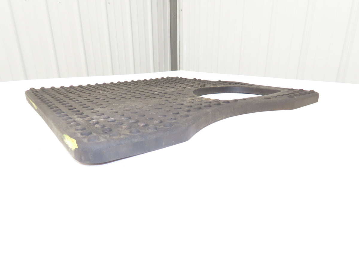 Hyster Operator Center Rubber Floor Mat Off E40HSD Forklift