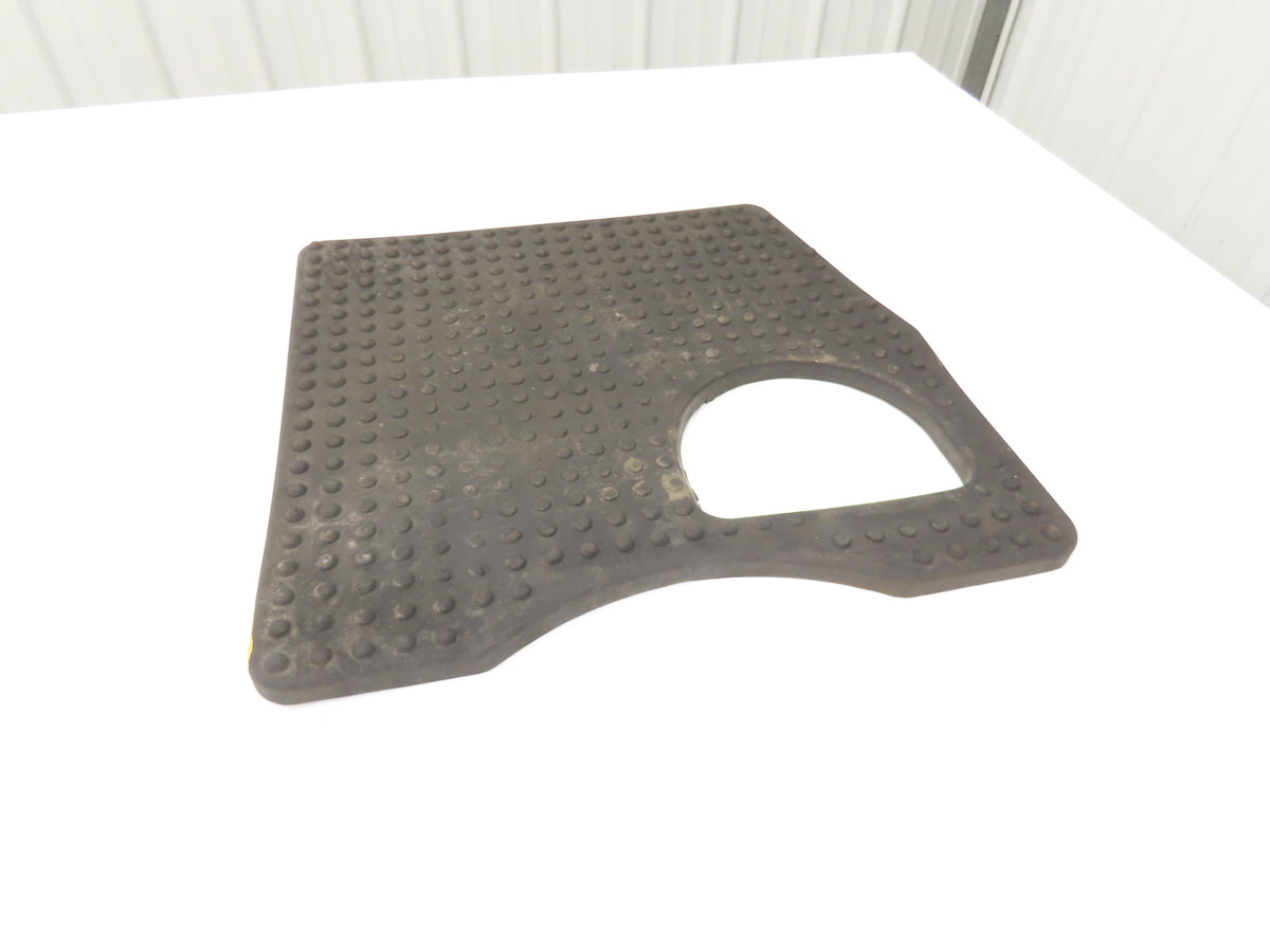 Hyster Operator Center Rubber Floor Mat Off E40HSD Forklift