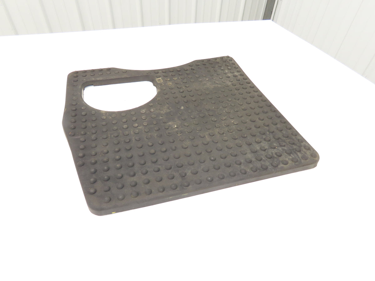 Hyster Operator Center Rubber Floor Mat Off E40HSD Forklift