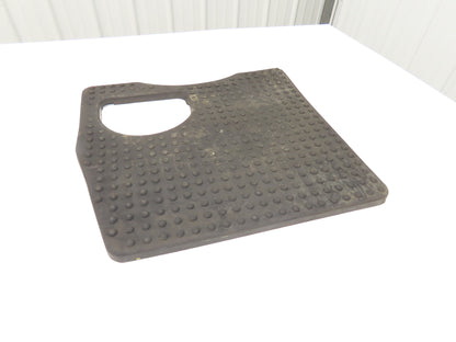 Hyster Operator Center Rubber Floor Mat Off E40HSD Forklift