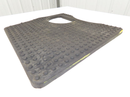 Hyster Operator Center Rubber Floor Mat Off E40HSD Forklift