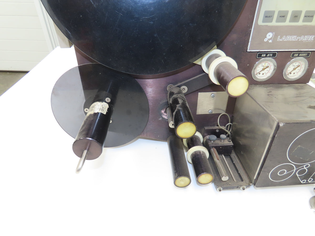 Label Aire 2114 Label Applicator Pneumatic Air Blow Cylinder