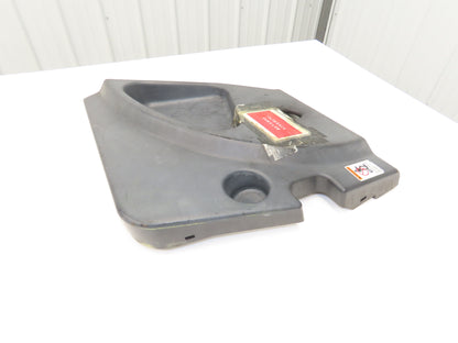 Hyster Operator Center Plastic Dash Cover Plate Off E40HSD Forklift