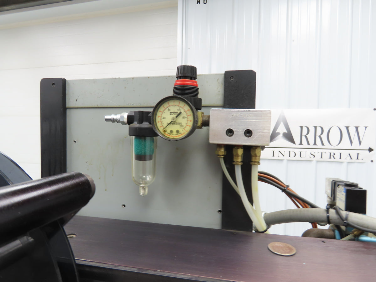 Label Aire 2114 Label Applicator Pneumatic Air Blow Cylinder Modified