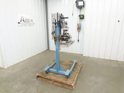 Label Aire 2114 Label Applicator Pneumatic Air Blow Cylinder Modified