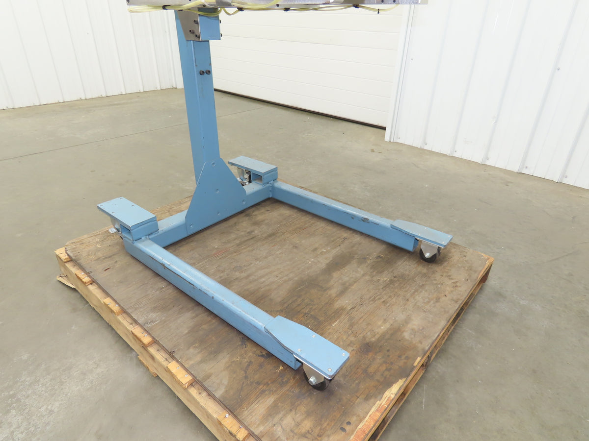 Label Aire 2114 Label Applicator Pneumatic Air Blow Cylinder Modified