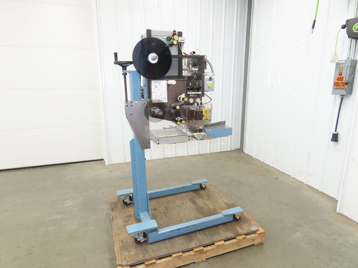 Label Aire 2114 Label Applicator Pneumatic Air Blow Cylinder Modified