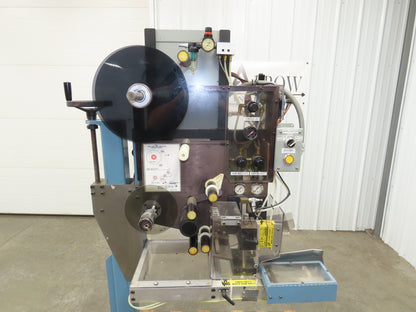 Label Aire 2114 Label Applicator Pneumatic Air Blow Cylinder Modified