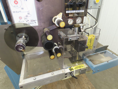 Label Aire 2114 Label Applicator Pneumatic Air Blow Cylinder Modified