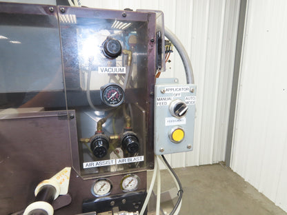 Label Aire 2114 Label Applicator Pneumatic Air Blow Cylinder Modified