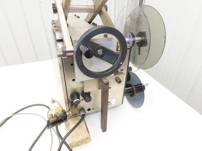 Label Aire 2114 Label Applicator Pneumatic Air Blow Cylinder No Printer