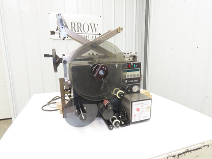 Label Aire 2114 Label Applicator Pneumatic Air Blow Cylinder No Printer