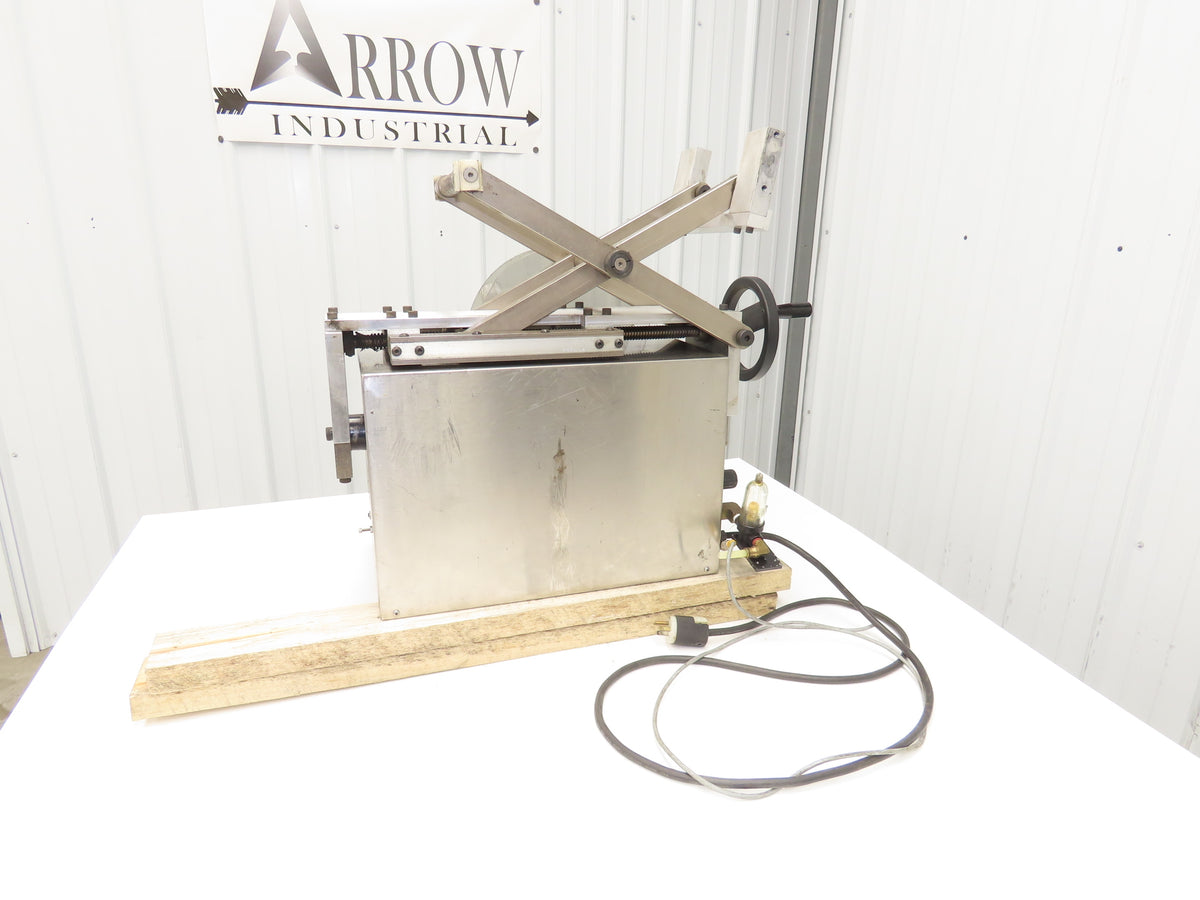 Label Aire 2114 Label Applicator Pneumatic Air Blow Cylinder No Printer