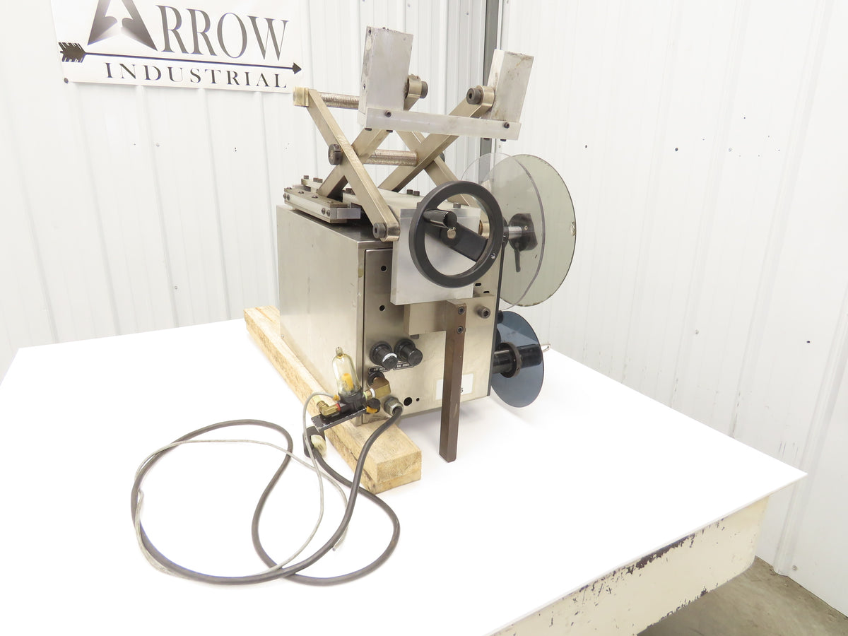 Label Aire 2114 Label Applicator Pneumatic Air Blow Cylinder No Printer
