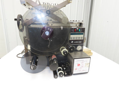 Label Aire 2114 Label Applicator Pneumatic Air Blow Cylinder No Printer