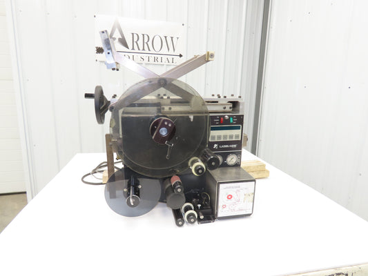 Label Aire 2114 Label Applicator Pneumatic Air Blow Cylinder No Printer