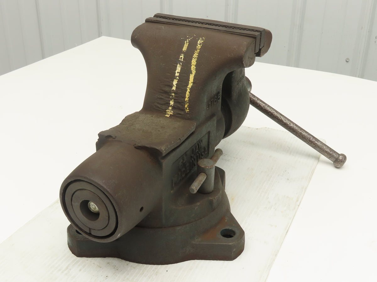 Wilton 1765 Combination Pipe Bench Vise 6-1/2" Jaw Swivel Base Bullet Tradesman