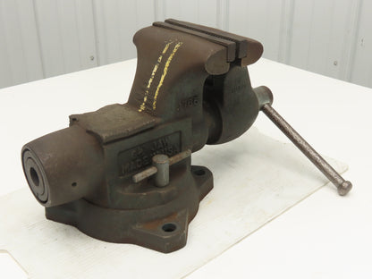 Wilton 1765 Combination Pipe Bench Vise 6-1/2" Jaw Swivel Base Bullet Tradesman