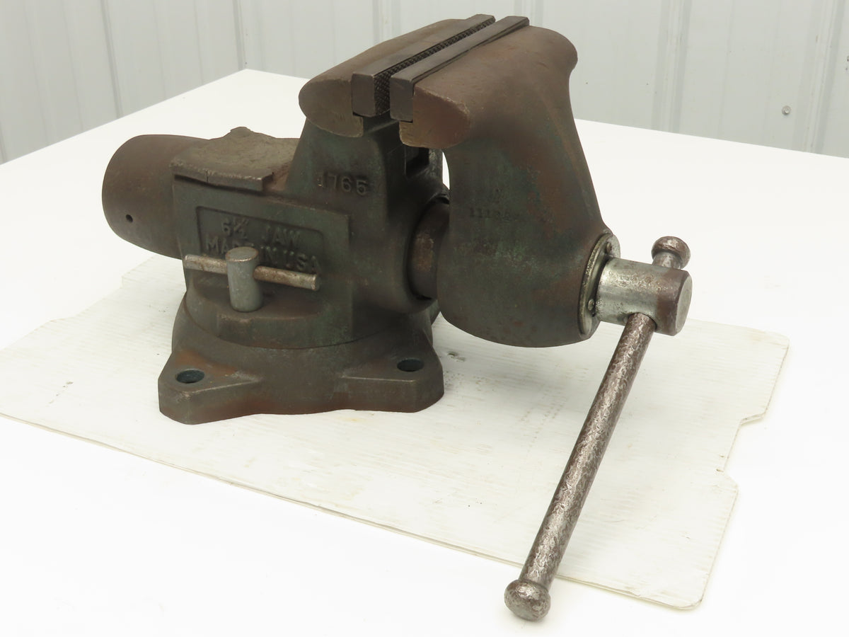 Wilton 1765 Combination Pipe Bench Vise 6-1/2" Jaw Swivel Base Bullet Tradesman
