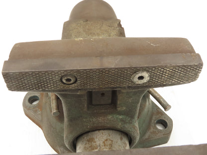 Wilton 1765 Combination Pipe Bench Vise 6-1/2" Jaw Swivel Base Bullet Tradesman