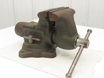 Wilton 1765 Combination Pipe Bench Vise 6-1/2" Jaw Swivel Base Bullet Tradesman