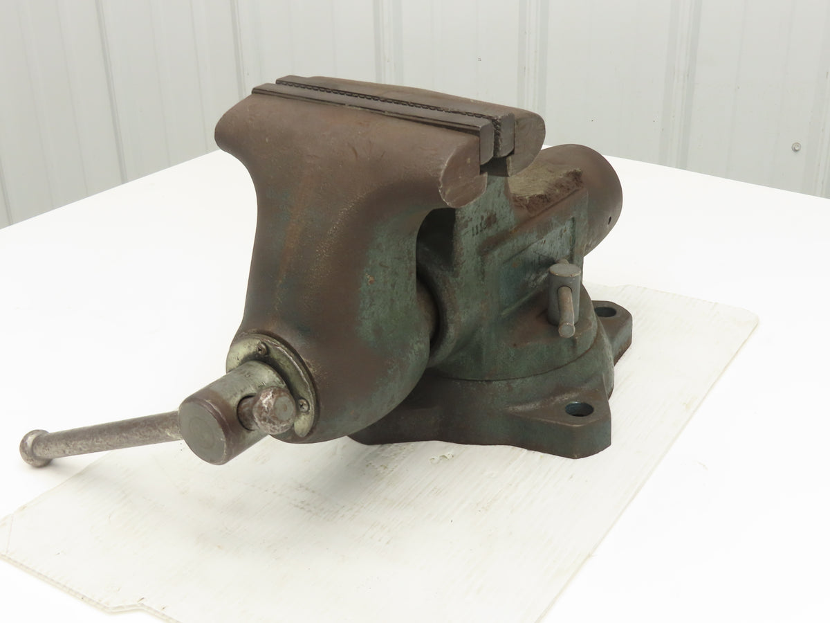 Wilton 1765 Combination Pipe Bench Vise 6-1/2" Jaw Swivel Base Bullet Tradesman