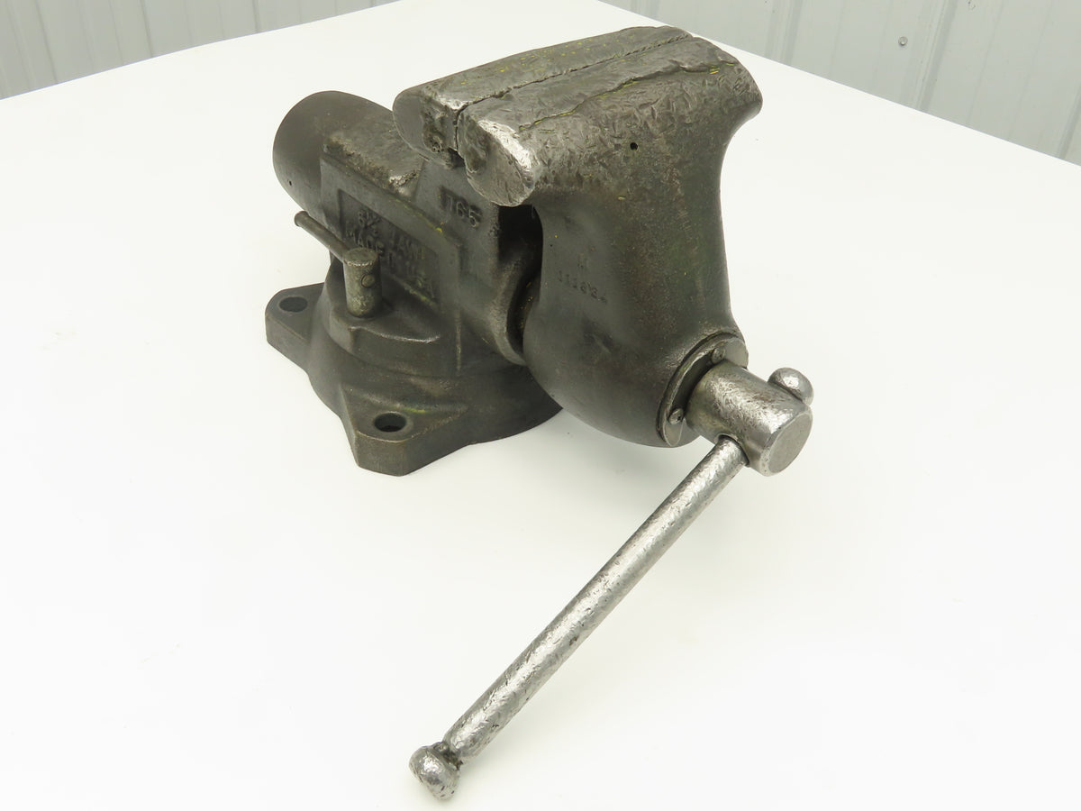 Wilton 1765 Combination Pipe Bench Vise 6-1/2" Jaw Swivel Base Bullet Tradesman