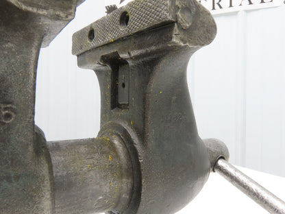Wilton 1765 Combination Pipe Bench Vise 6-1/2" Jaw Swivel Base Bullet Tradesman