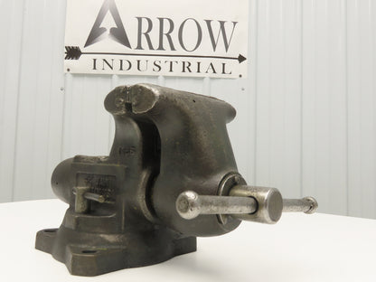 Wilton 1765 Combination Pipe Bench Vise 6-1/2" Jaw Swivel Base Bullet Tradesman