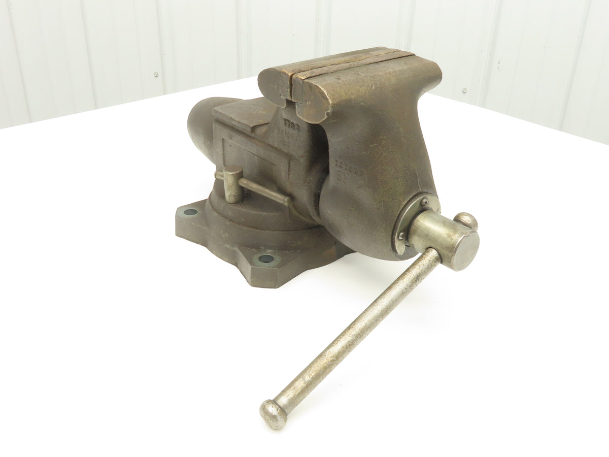 Wilton 1760 Combination Pipe Bench Vise 6" Brass Jaw Swivel Bullet Tradesman