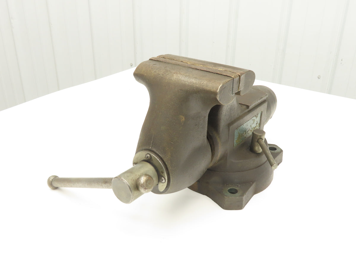 Wilton 1760 Combination Pipe Bench Vise 6" Brass Jaw Swivel Bullet Tradesman